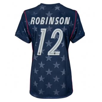 Billige Fotballdrakt Forente stater Miles Robinson #12 Replika Bortedrakt Dame VM 2026 Kortermet
